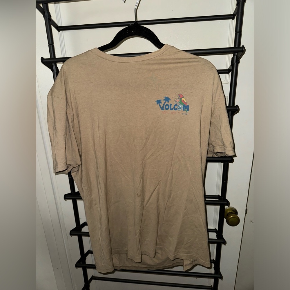 Volcom Tan Graphic T-Shirt